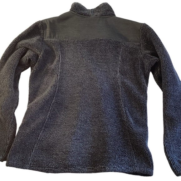 Kuhl Women’s Half Zip Pullover Sherpa Thumb Hole Sleeves, Dark Grey - Large 16F - Picture 6 of 13